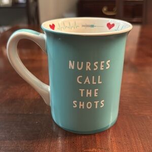 Nurses Call the Shots 12 oz. Coffee Tea Cup Mug